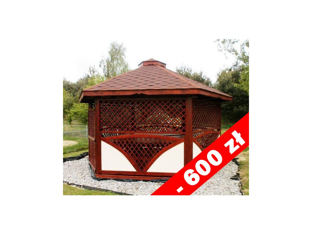 Sechseckiger Pavillon C3 ∅ 5,0m 20m2