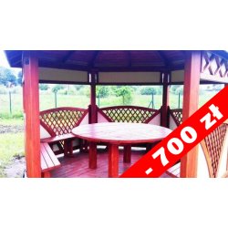 Sechseckiger Pavillon C3 ∅ 6,0m 28m2