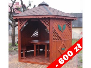 Sechseckiger Pavillon S1 ∅ 5,0m 20m2