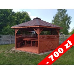 Hexagonal gazebo S3 ∅ 6.0m 28m2