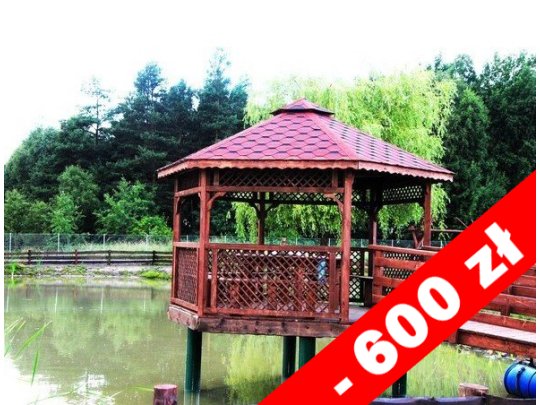 Sechseckiger Pavillon S4a ∅ 5,0m 20m2