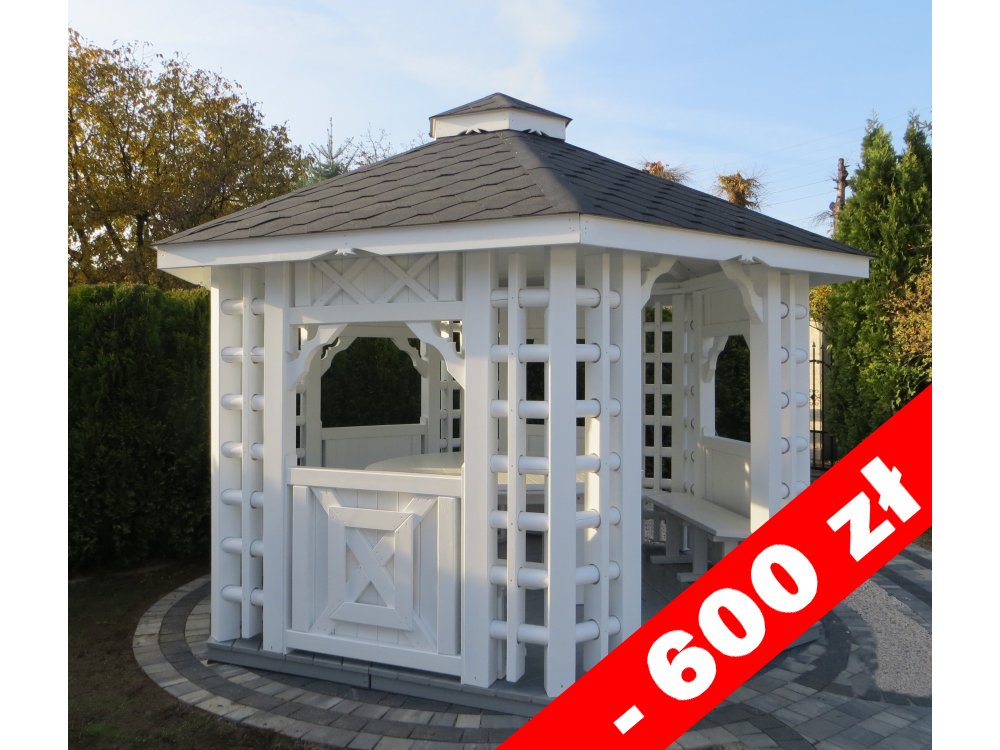 Altpolnischer sechseckiger Pavillon ∅ 5,0 m 20 m2