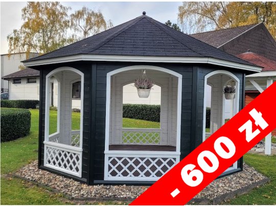 Octagonal gazebo O2 4m