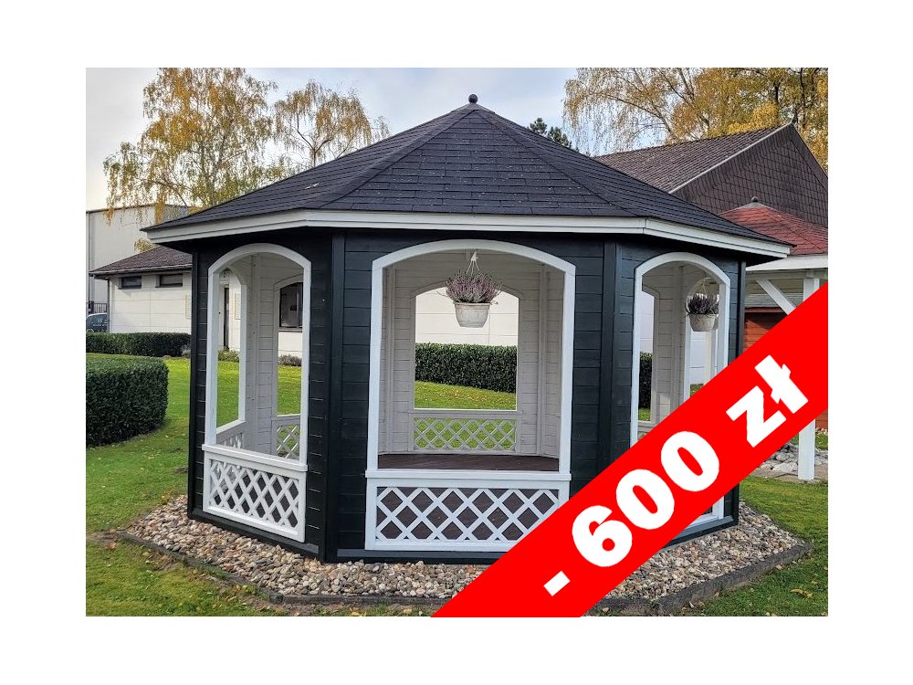 Octagonal gazebo O2 4m