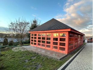 copy of P14 rechteckiger Pavillon 8 x 4 m 32 m2