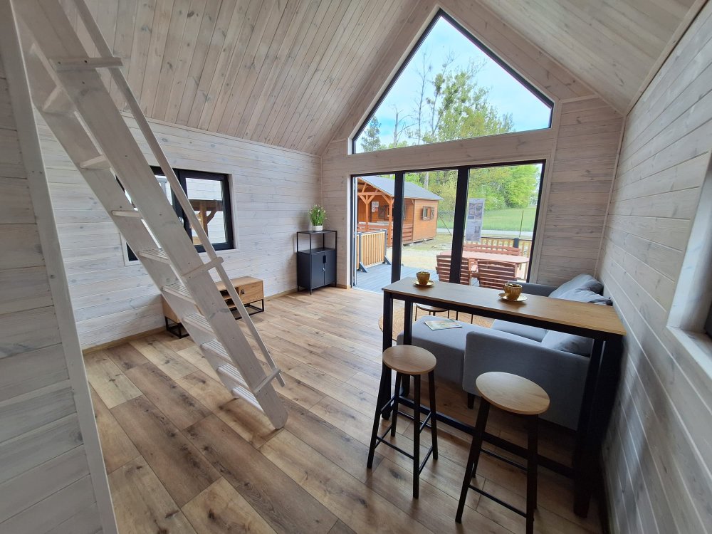 Dom drewniany Nowoczesna Stodoła A1 4,5x5,5m