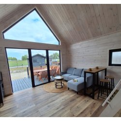 Dom drewniany Nowoczesna Stodoła A2 4,5x6,5m