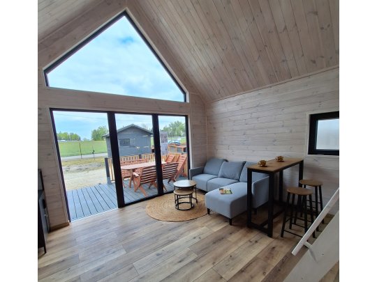 Dom drewniany Nowoczesna Stodoła A2 4,5x6,5m