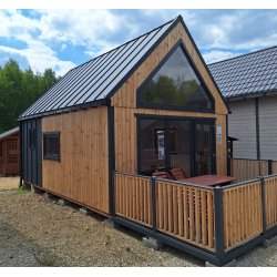 Dom drewniany Nowoczesna Stodoła A2 4,5x6,5m