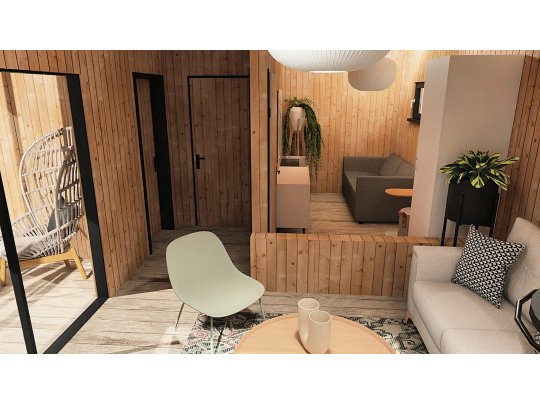 Kalina Sommerhaus 8 x 6 m 31,21 m2