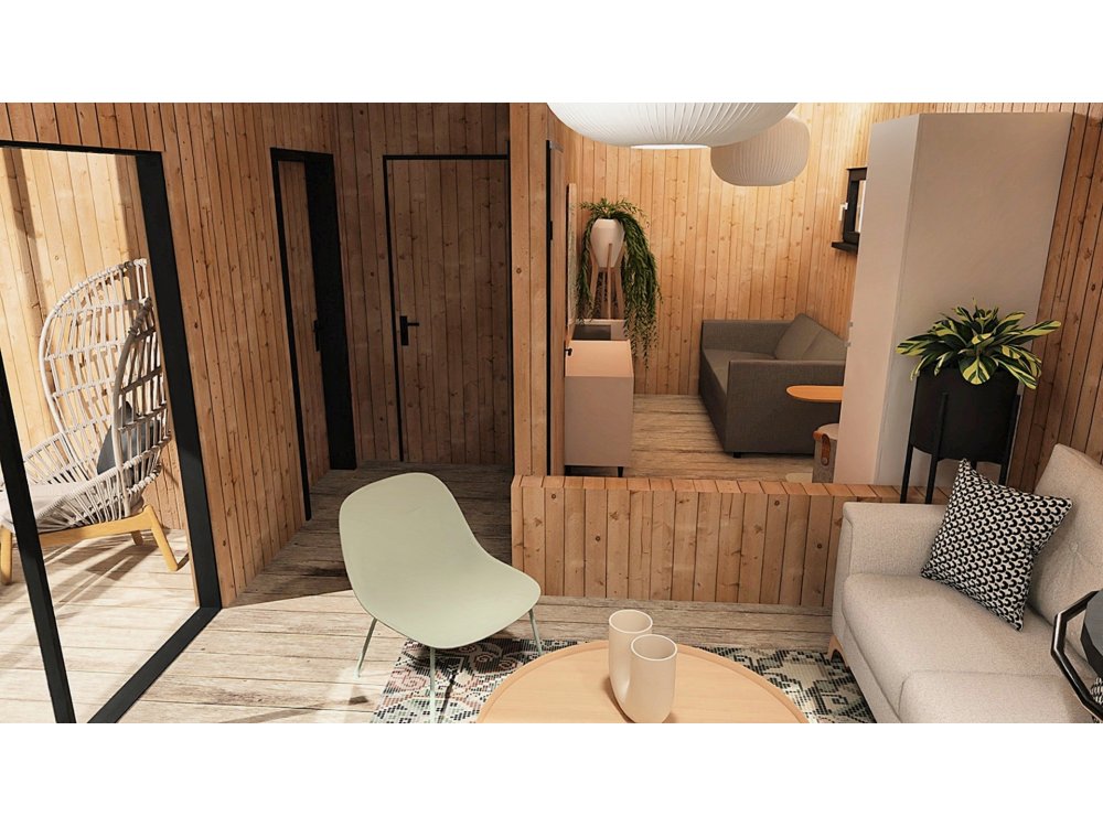 Kalina Sommerhaus 8 x 6 m 31,21 m2