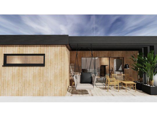 Kalina Sommerhaus 8 x 6 m 31,21 m2