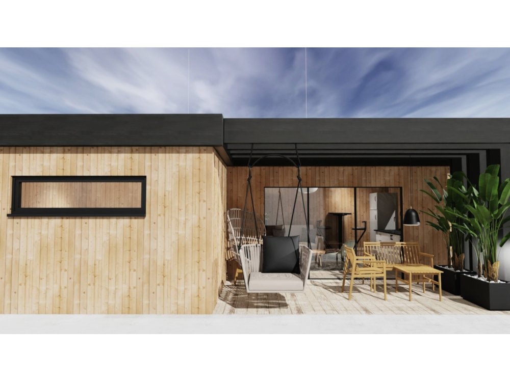 Kalina Sommerhaus 8 x 6 m 31,21 m2