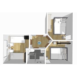Kalina Sommerhaus 8 x 6 m 31,21 m2