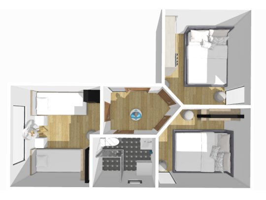 Kalina Sommerhaus 8 x 6 m 31,21 m2