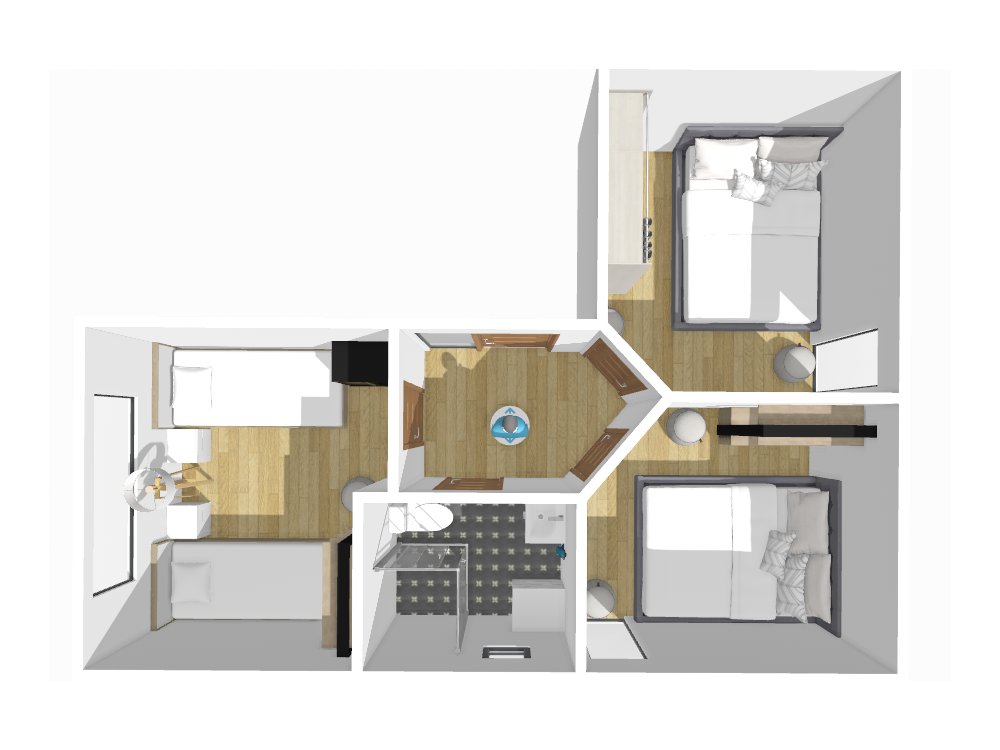 Kalina Sommerhaus 8 x 6 m 31,21 m2