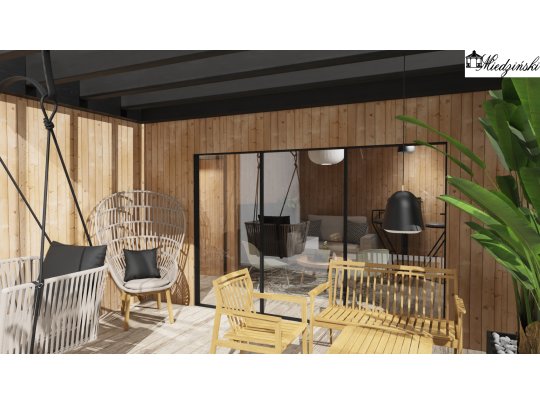 Kalina Sommerhaus 8 x 6 m 31,21 m2