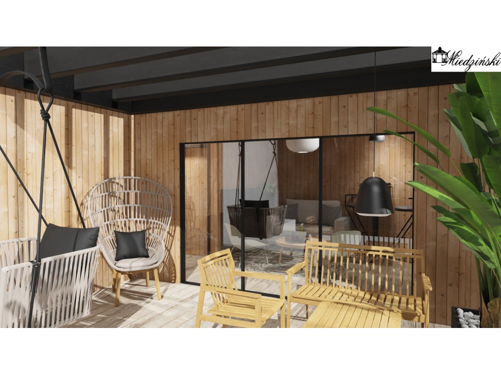 Kalina Sommerhaus 8 x 6 m 31,21 m2