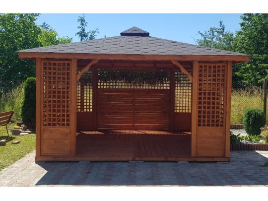 P3 rectangular gazebo 3 x 3 m 9 m2
