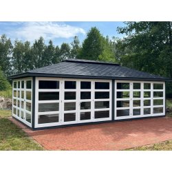 Gazebo P14 rectangular 8 x 4 m 32m2