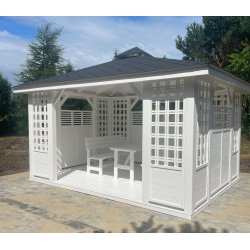 Rechteckiger Pavillon P11 3 x 3 m 9m2