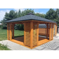 Rectangular gazebo P10 3 x 3 m 9 m2