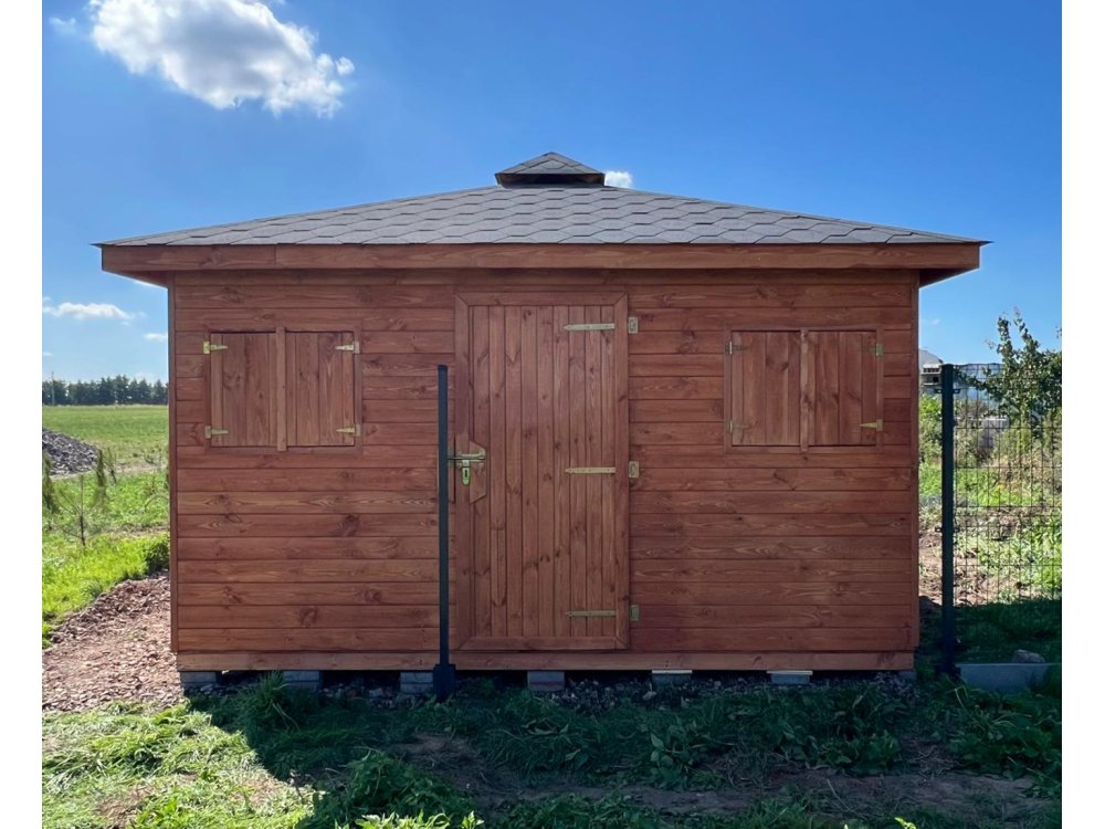 Domek narzędziowy N4 4x4m 16m2