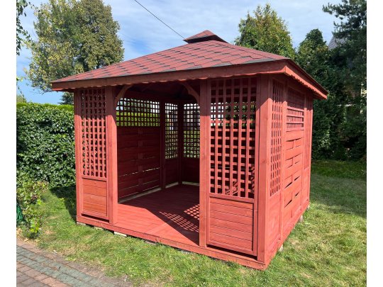 P3 rectangular gazebo 3 x 3 m 9 m2