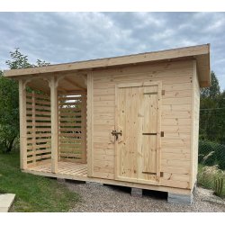 Brennholzschuppen D2