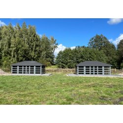 P14 rechteckiger Pavillon 8 x 4 m 32 m2