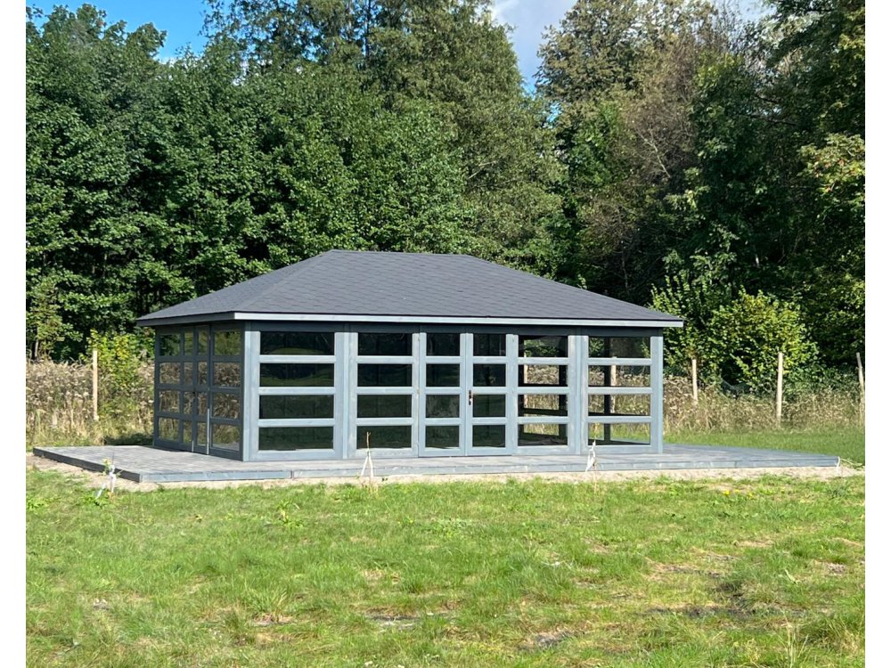 Gazebo P14 rectangular 8 x 4 m 32m2