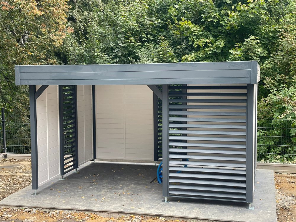 Rechteckiger Pavillon P13 4 x 3 m 12 m2