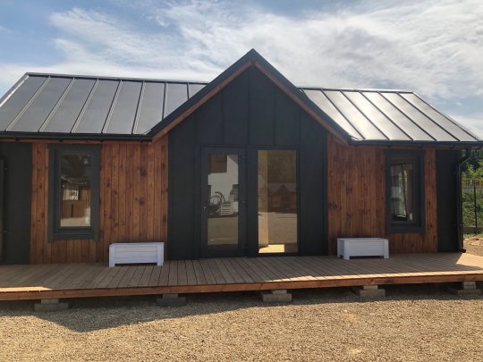 Domek letniskowy Dworek A 12,6 x 4 m 50,4m2