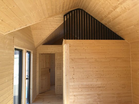 Domek letniskowy Dworek A 12,6 x 4 m 50,4m2