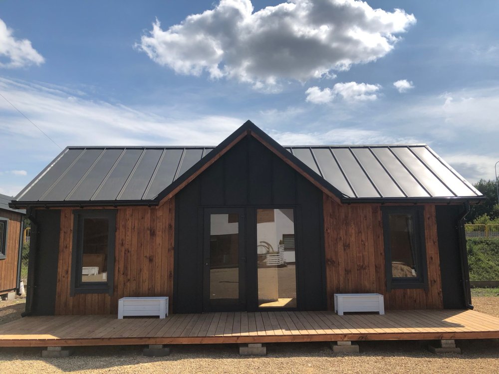 Domek letniskowy Dworek B 7,5 x 4 m 30m2