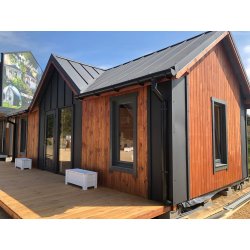 Domek letniskowy Dworek B 7,5 x 4 m 30m2