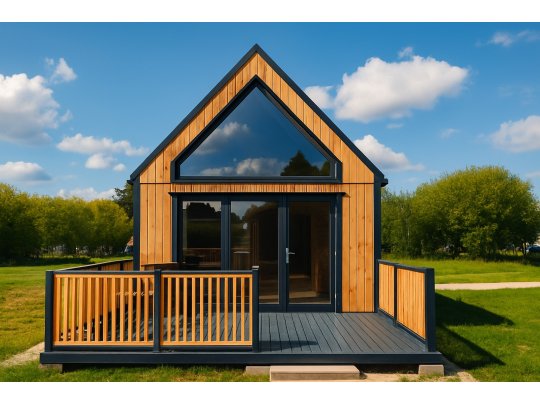 Dom drewniany Nowoczesna Stodoła A3 4,5x7,5m