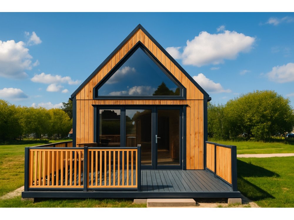 Dom drewniany Nowoczesna Stodoła A3 4,5x7,5m