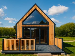 Dom drewniany Nowoczesna Stodoła A2 4,5x6,5m