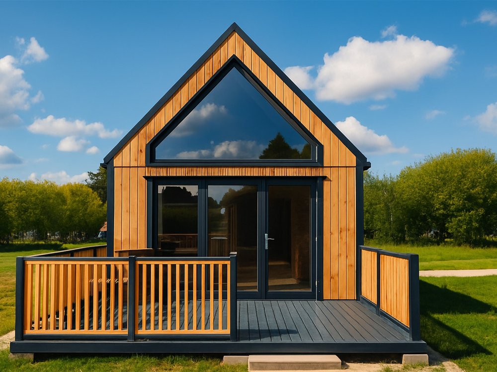 Dom drewniany Nowoczesna Stodoła A2 4,5x6,5m