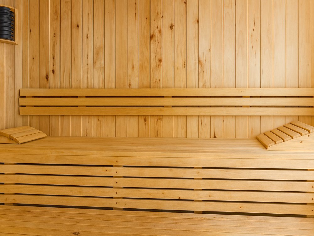 Drewniana sauna ogrodowa 3,5x2,2m