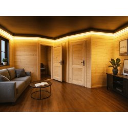 Nowoczesna Stodoła LONG 4,5x8,5m + 4,5x1m taras