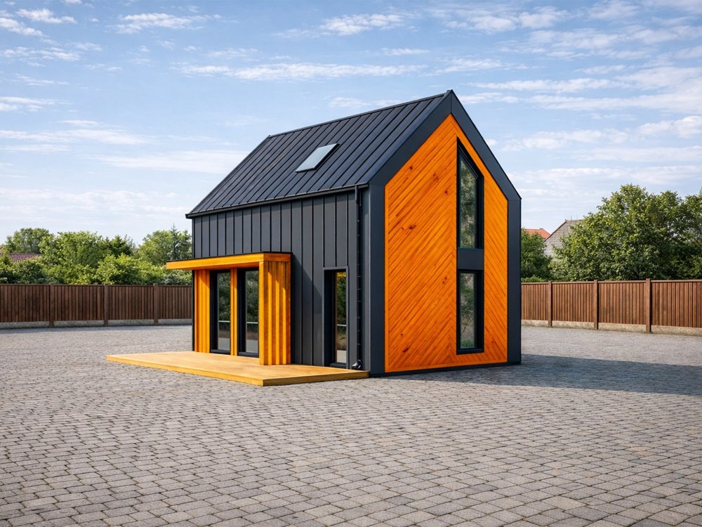 Moderne Scheune B3 7,5 x 4,5 m