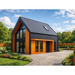 Moderne Scheune B3 7,5 x 4,5 m