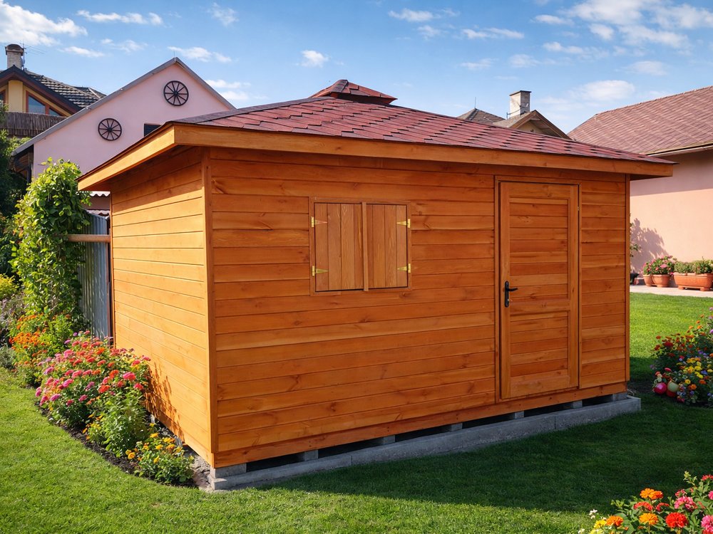 Domek narzędziowy N3 4x3m 12m2