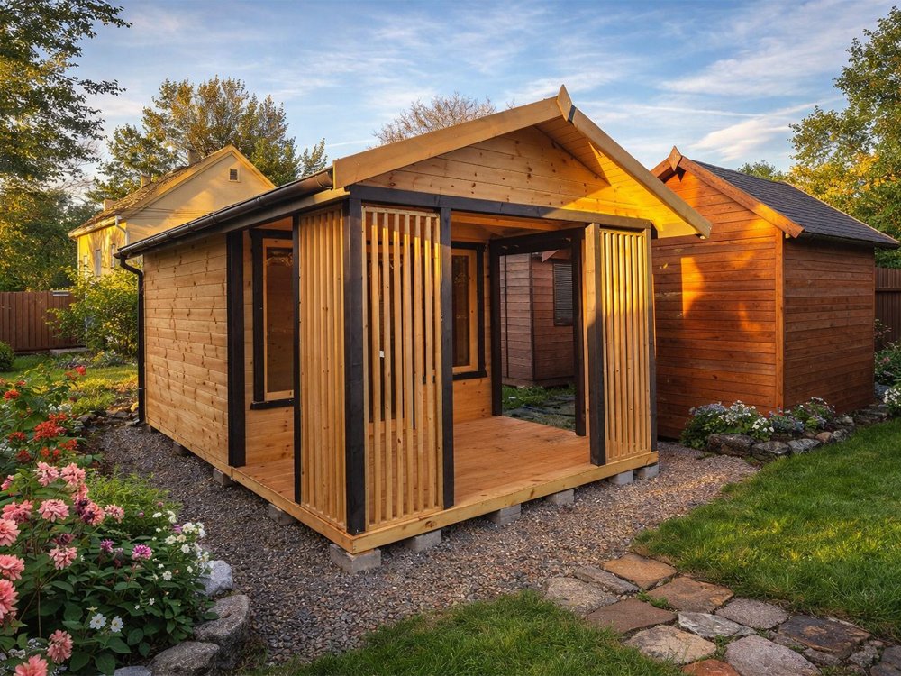 Tool shed N5b 4x4m