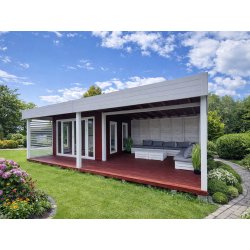 Toolshed N13 4x3m + terrace 4x1.5m