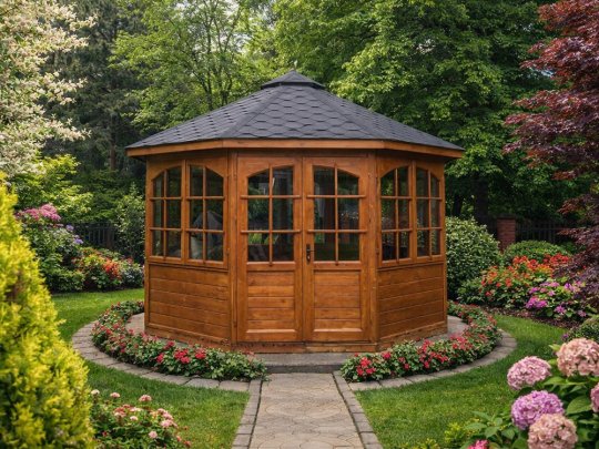 Achteckiger Pavillon O1