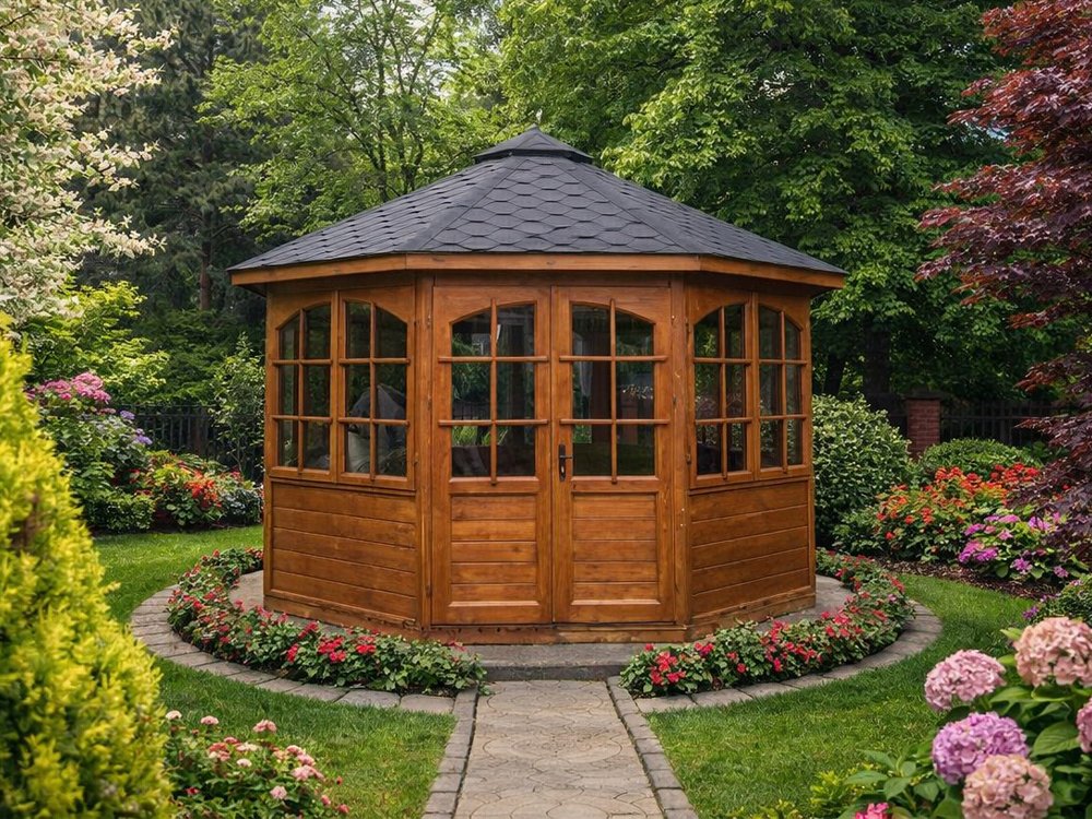 Achteckiger Pavillon O1