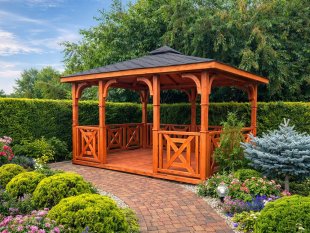 P4a rectangular arbor